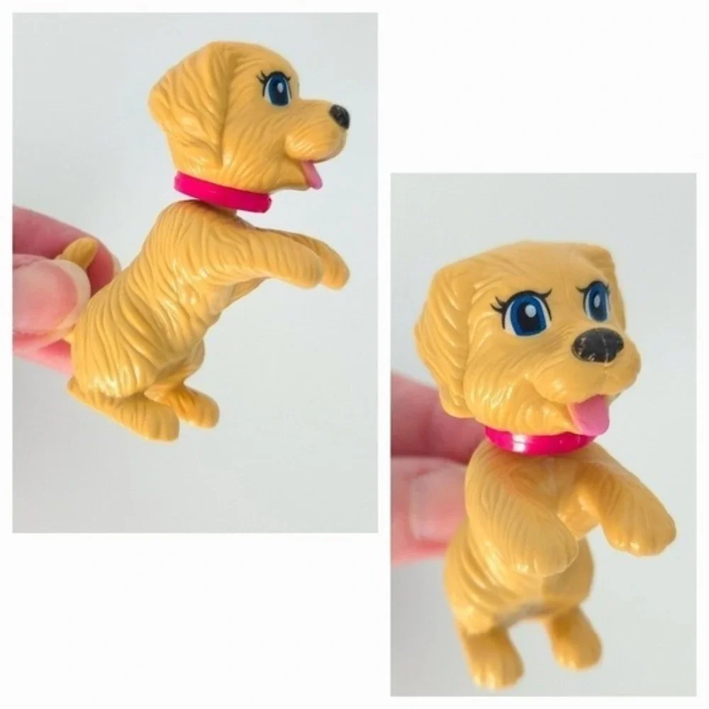 Barbie Puppy Picnic Camping Fun Doll Accessories Set- Bobble Head Dog,‎ Fishing